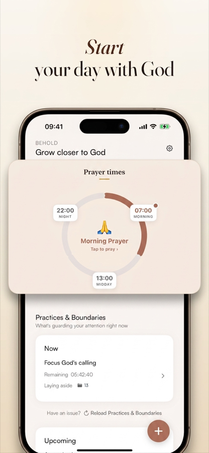 Behold on iPhone: how to stop scrolling in the morning